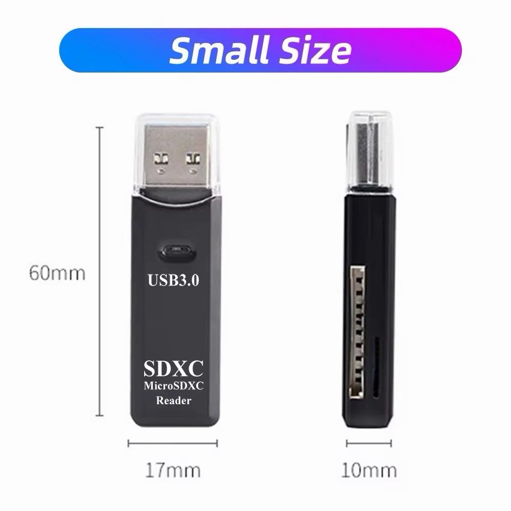 Card reader USB 3.0 memory card reader stick reader micro SD XC TF card adapter