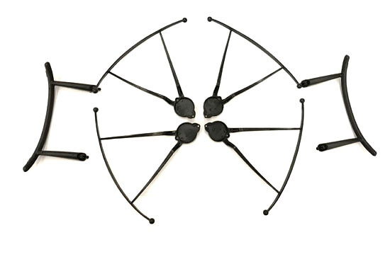 JJRC BLACK RC Quadcopter Protection Frame & Landing Skid for H31 H31C H31W 1 set