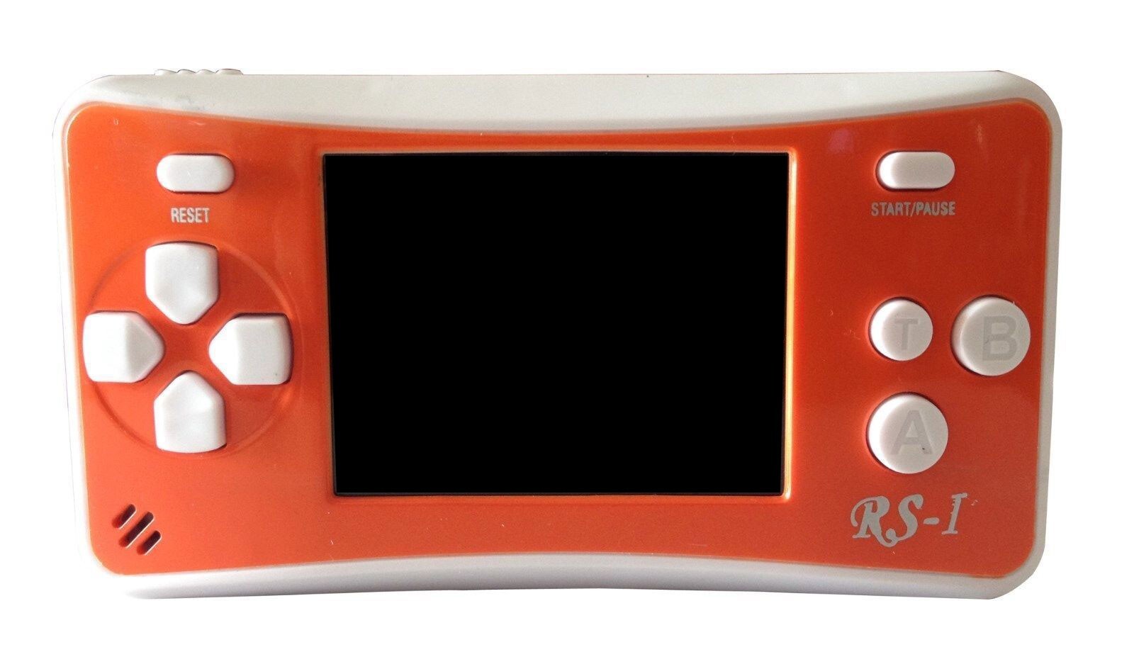 Retro Game Console Handheld Portable 8-Bit 2.5" COLOR LCD 150 Games Gift ORANGE