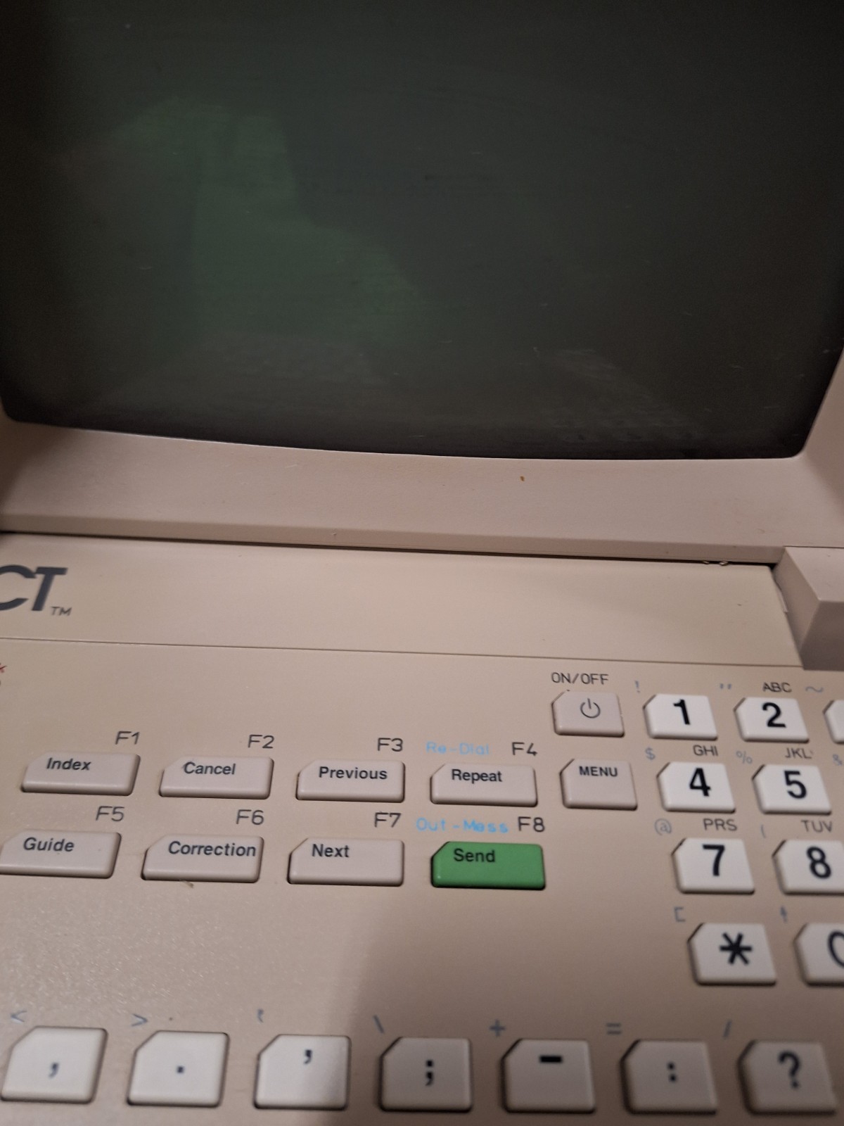 Vintage Alcatel PCT Trident Technologies Retro Computer V0 Gaming Home Computing