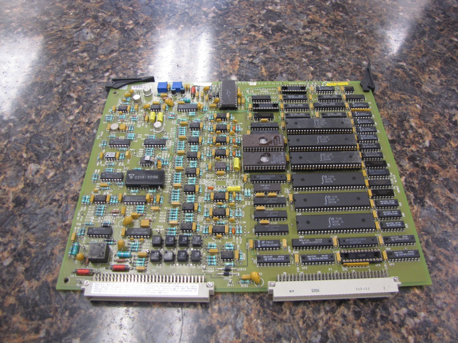 Vintage Siemens 1989 A23ECHOA-D&TGC Board - JD15