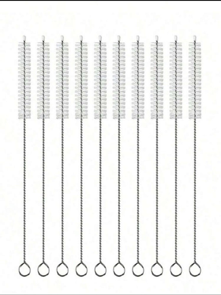 5 Pcs Extra Long Straw Cleaner Brush Set for Bottles Cleaning Straws
