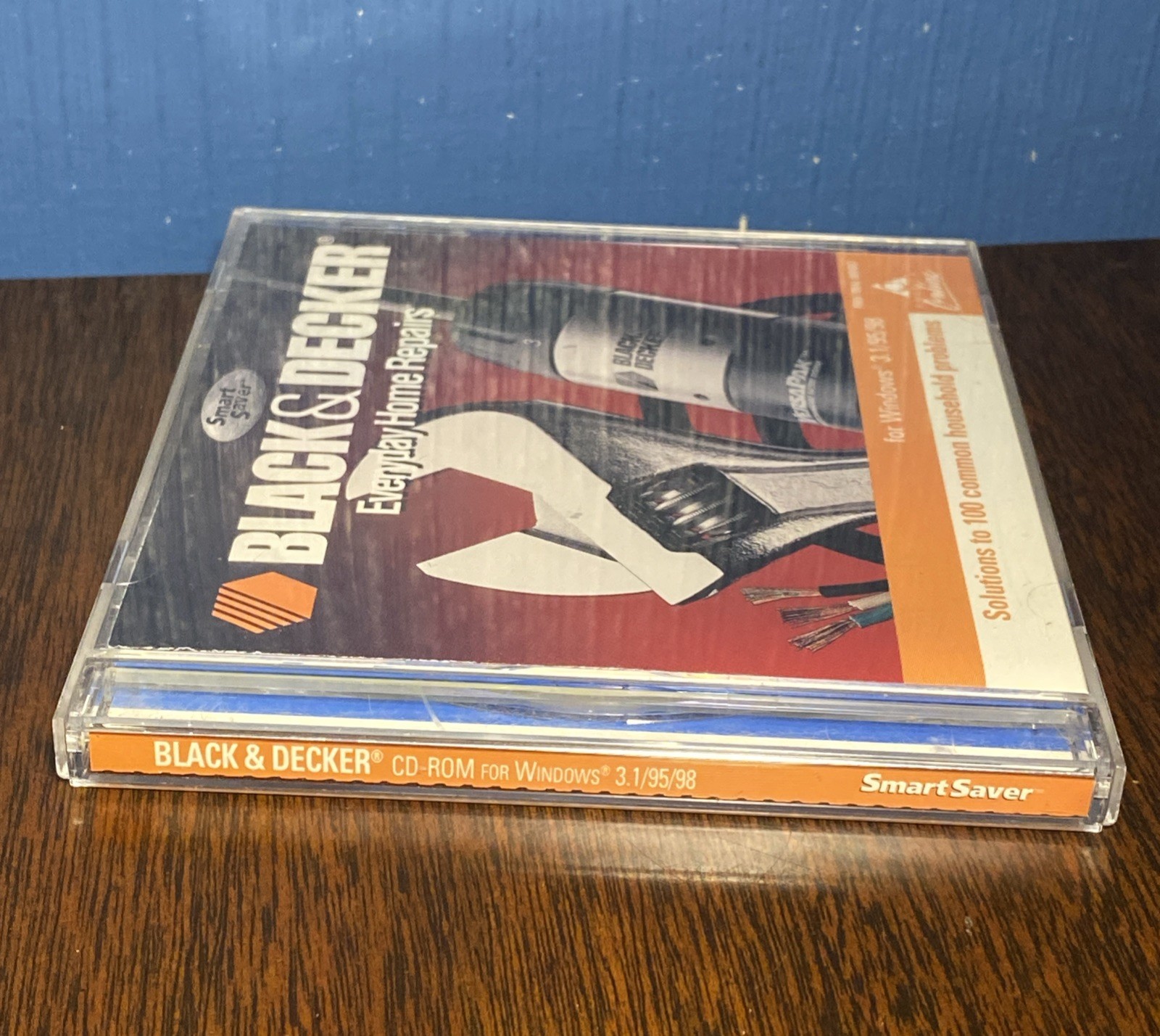 VINTAGE Black & Decker Everyday Home Repairs PC CD Rom 90s Educational Software