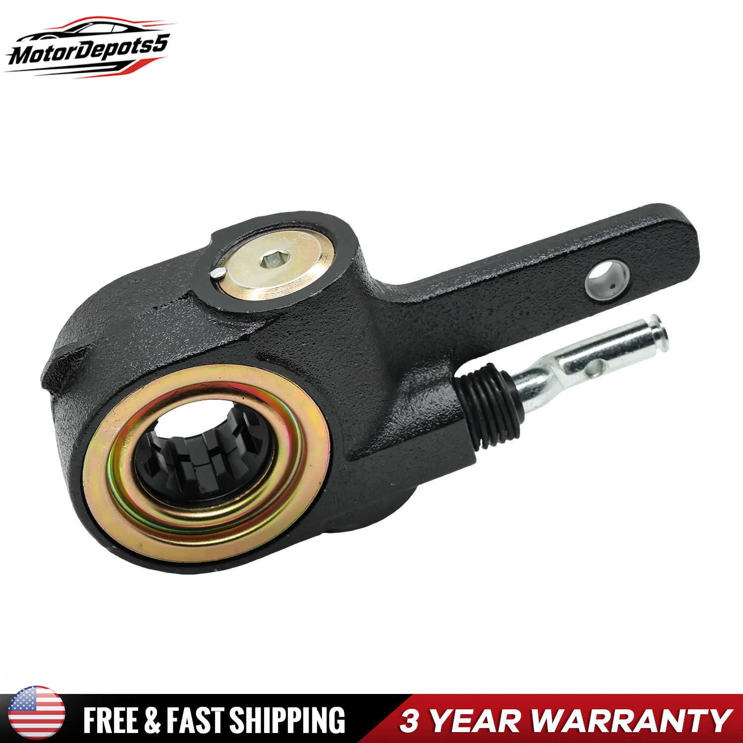 5.5" Arm Automatic Slack Adjuster Air Brake 1.5"-10T Spline AS1168