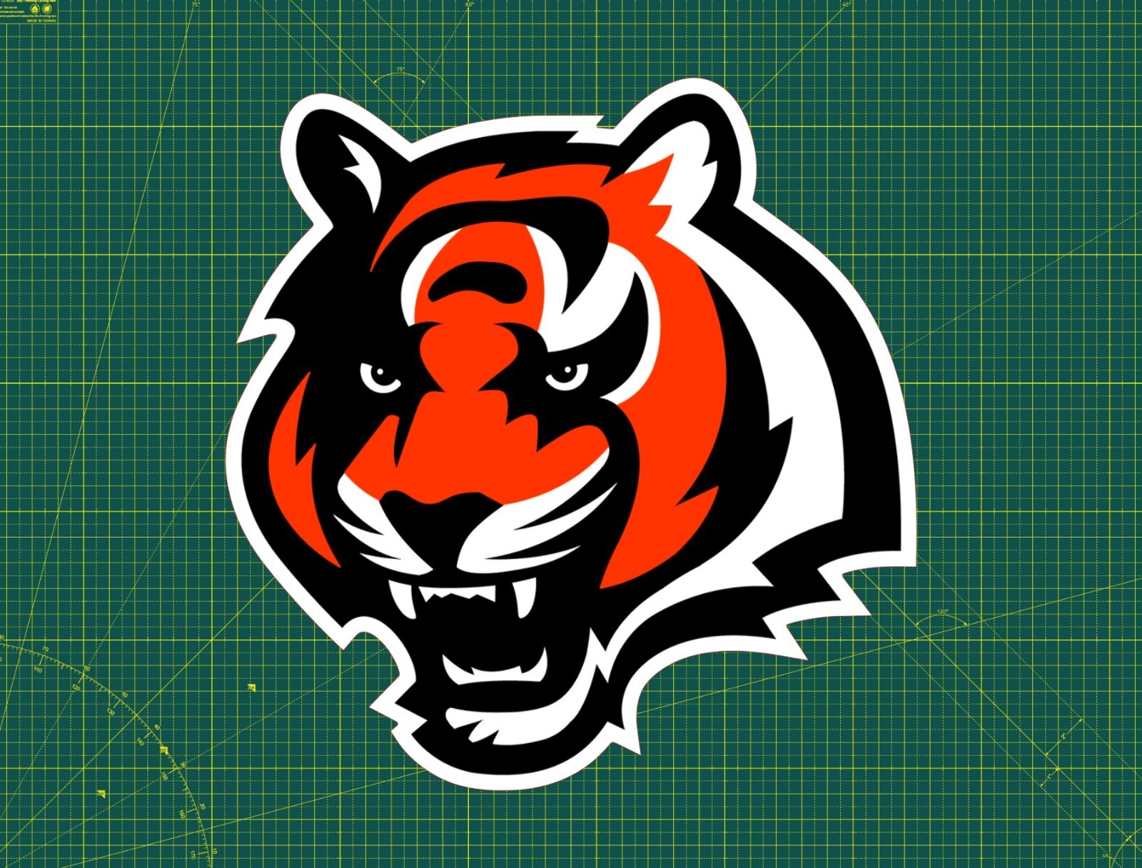 Bengals Logo Water Proof UV Safe Glossy Vinyl Decal / Sticker Multiple Sizes