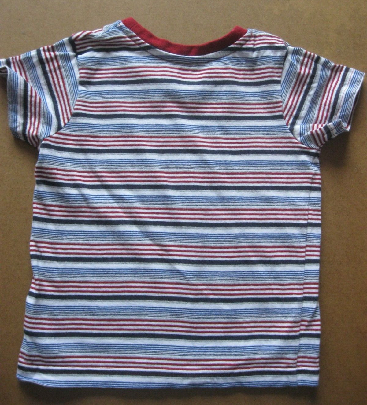 Matalan Multicoloured Striped T-Shirt. Age 18 - 24 months.