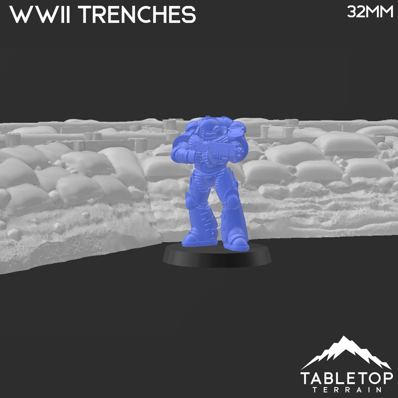 Infantry Trenches - WWII Terrain - WWII Terrain