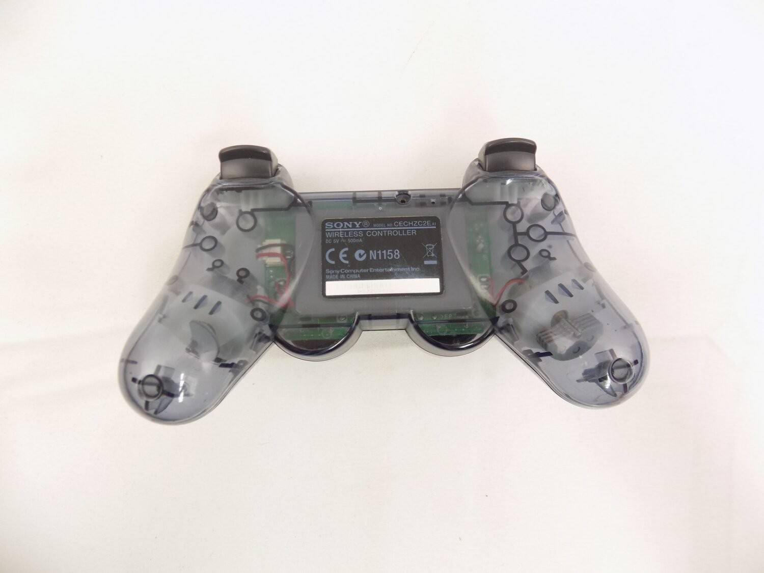 Playstation 3 PS3 6 Sixaxis Controller - Clear Smoke Black