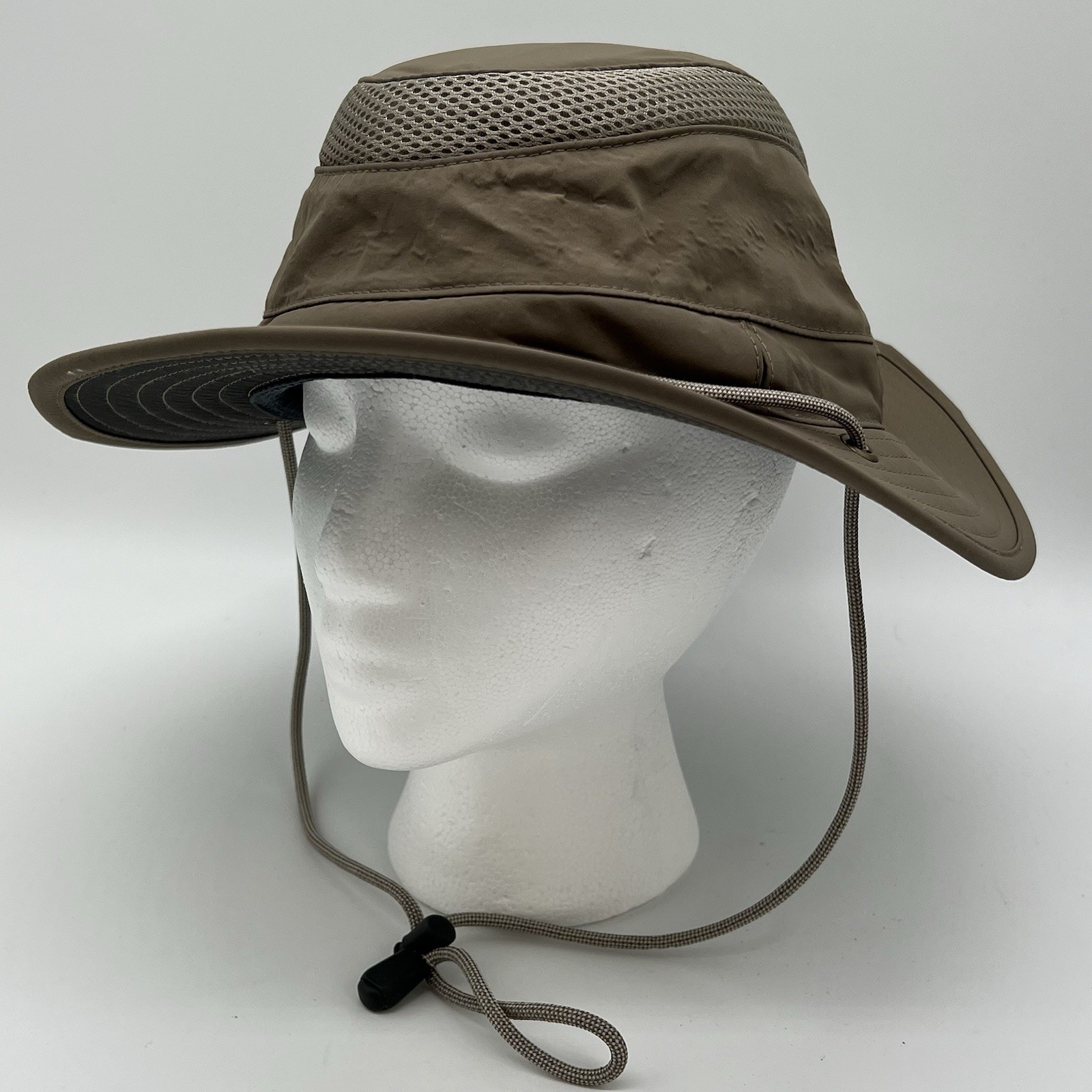 Sunday Afternoons Sun Hat Gray Large UPF 50 Wide Brim Mesh Venting Adjustable