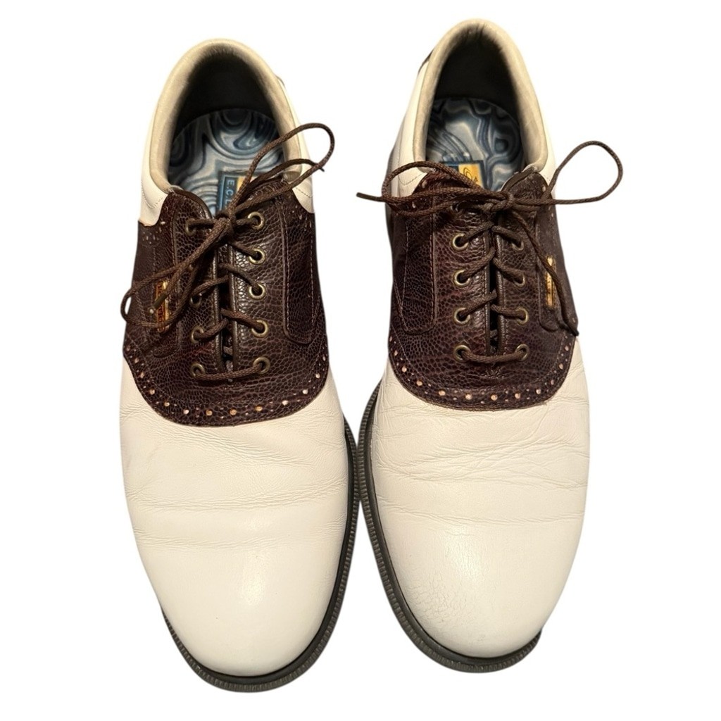 FootJoy Brown and White Men's Oxfords