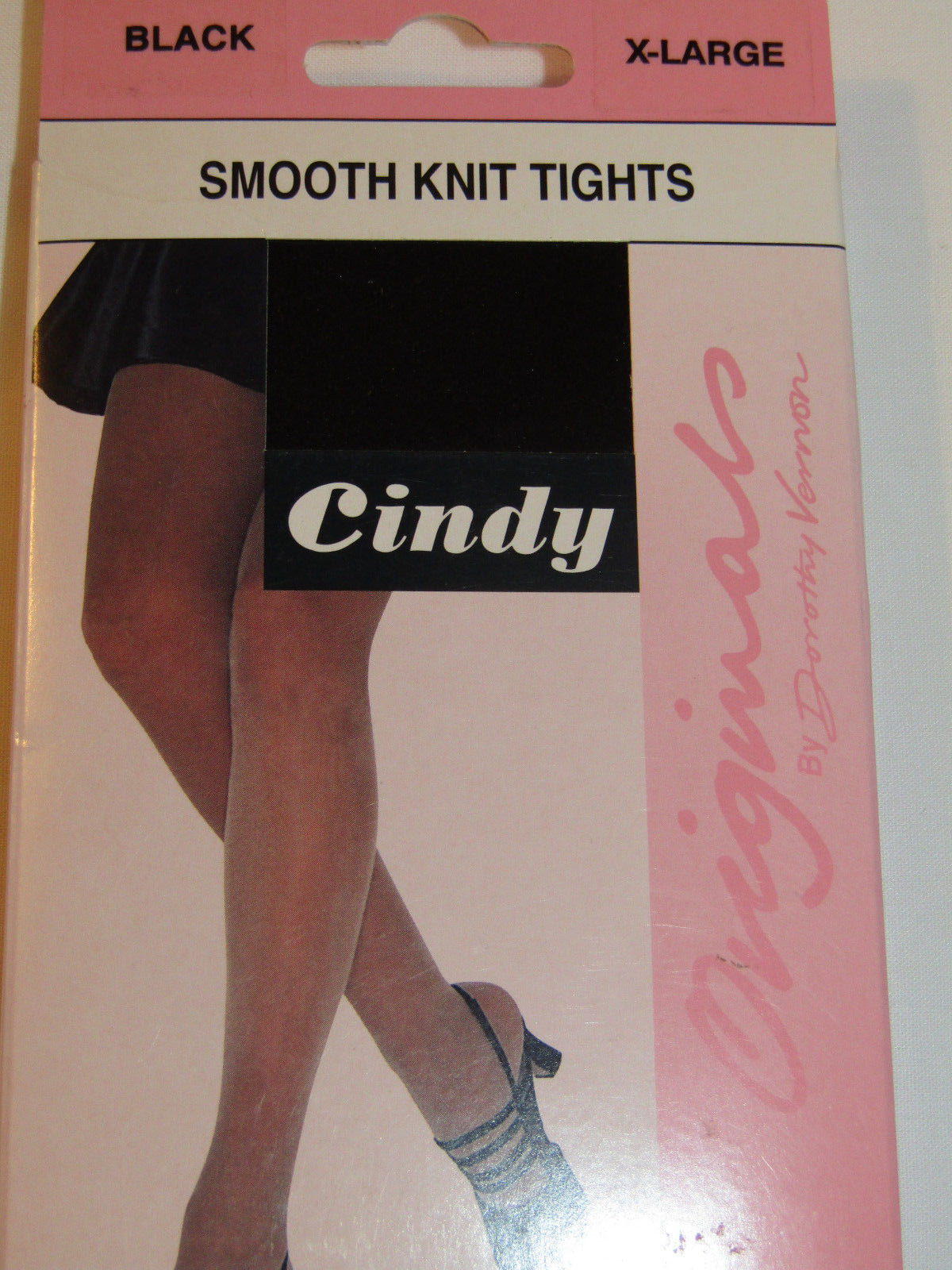 Smooth Knit Tights by Cindy Black Nearly Mink Honey Pewter Large X-Large D13