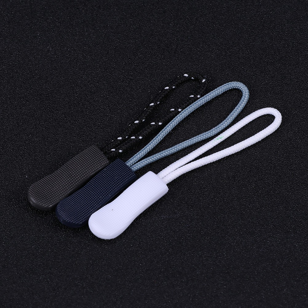 18 PC Zipper Replacement Pull Ropes Extension Durable Drawstrings Cords