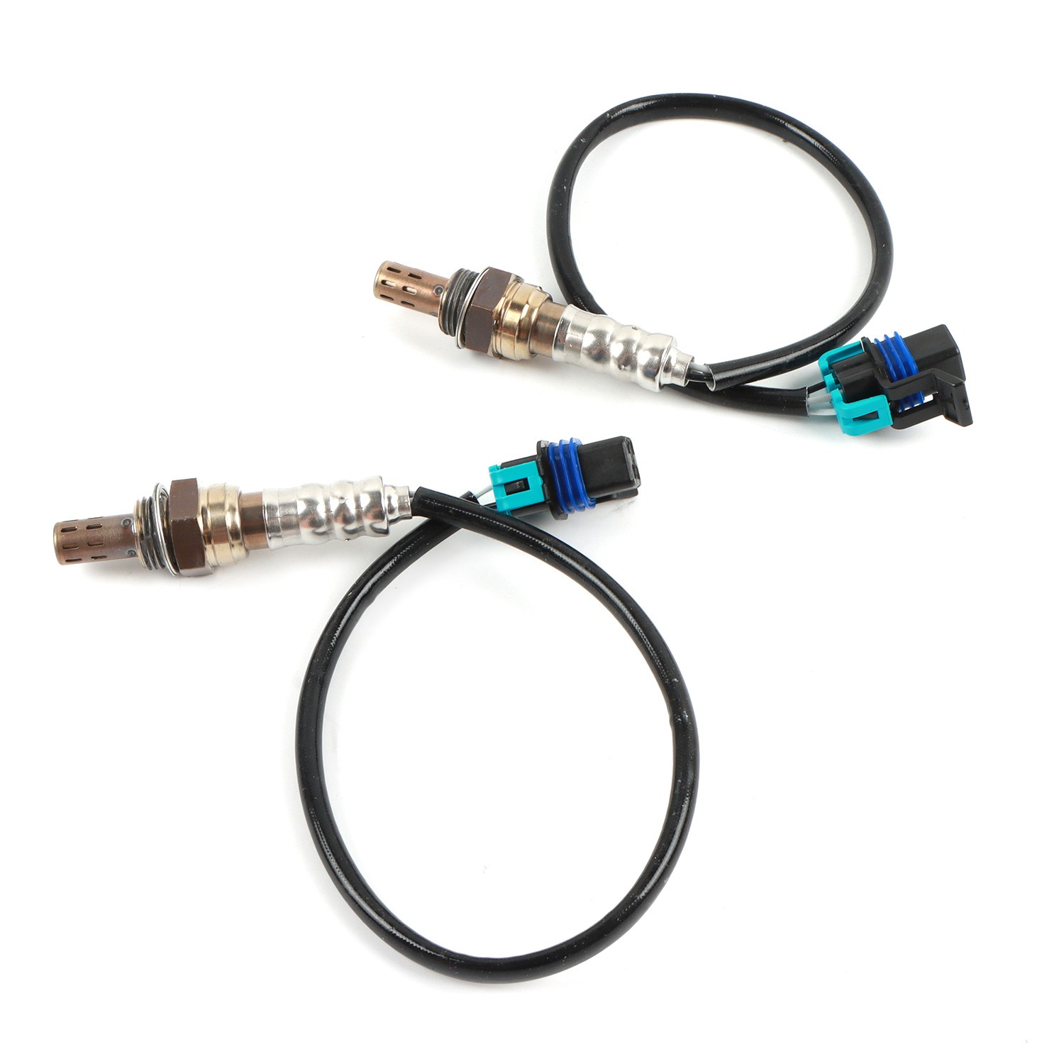 2pcs Oxygen Sensor O2 for 2004-2005 Chevrolet Trailblazer 4.2L Up+Downstream