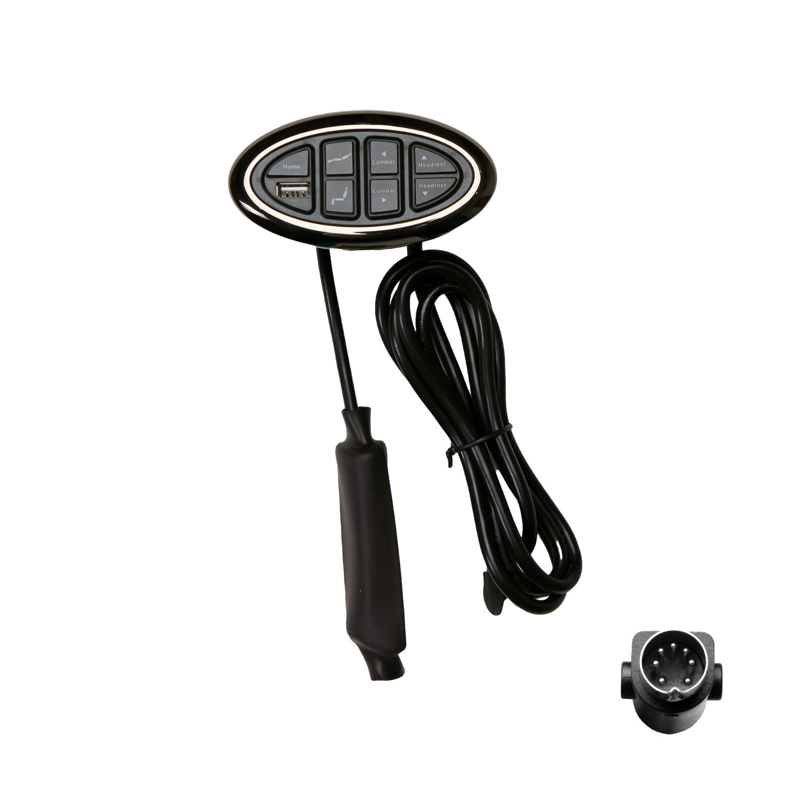 7 Button 7 Pin Power Recliner Hand Control Lift Chair Switch Model JLDK.15.07.10