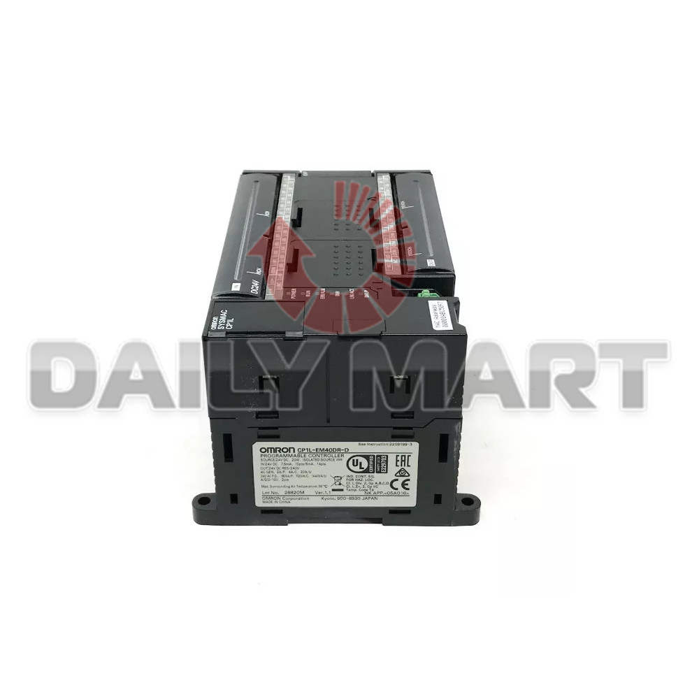 New In Box OMRON CP1L-EM40DR-D PLC Controller Module