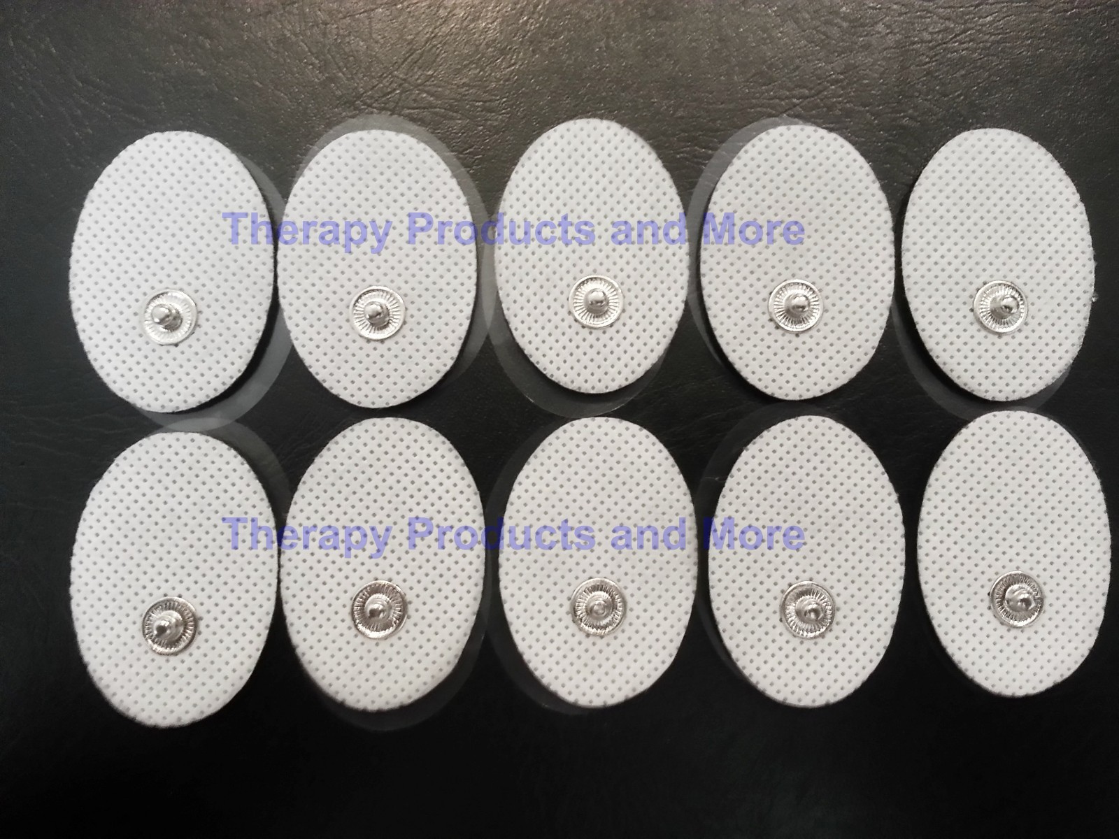 Small OVAL Replacement Pads (10) for IREST Digital Massage Massager
