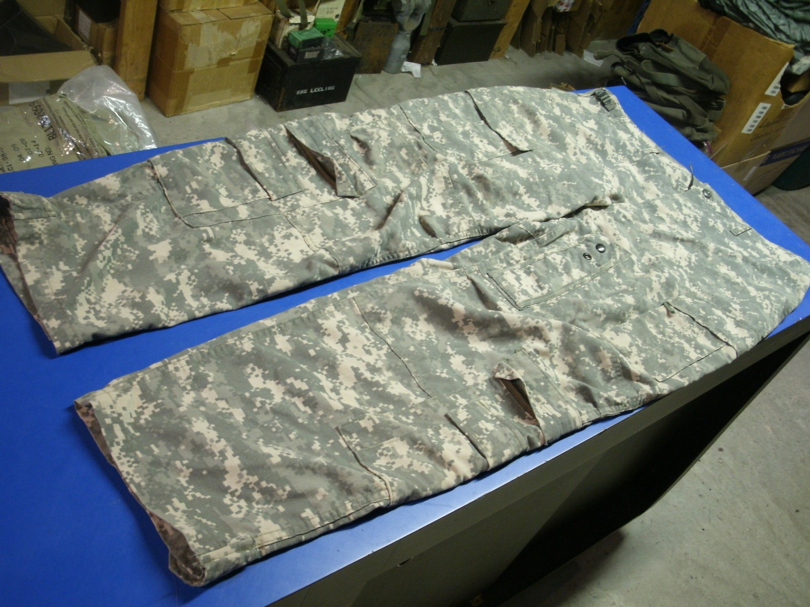 US ARMY  ACU FR AIRCREW COMBAT TROUSERS X LARGE REGULAR