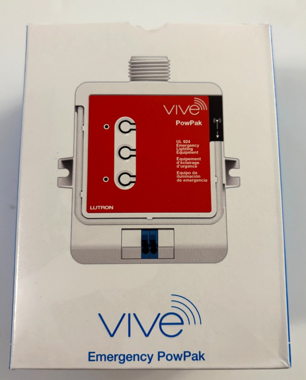 BRAND NEW Lutron Vive Dimming Module Emergency PowPak RMJS-8T-DV-B-EM