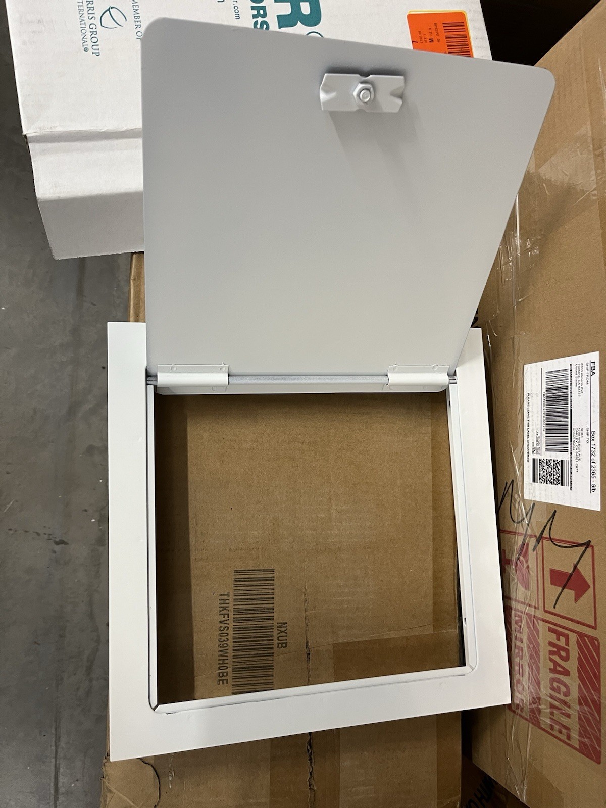 White Square Metal Hinged Drywall Access Inspection Door Panel Wall/Ceiling