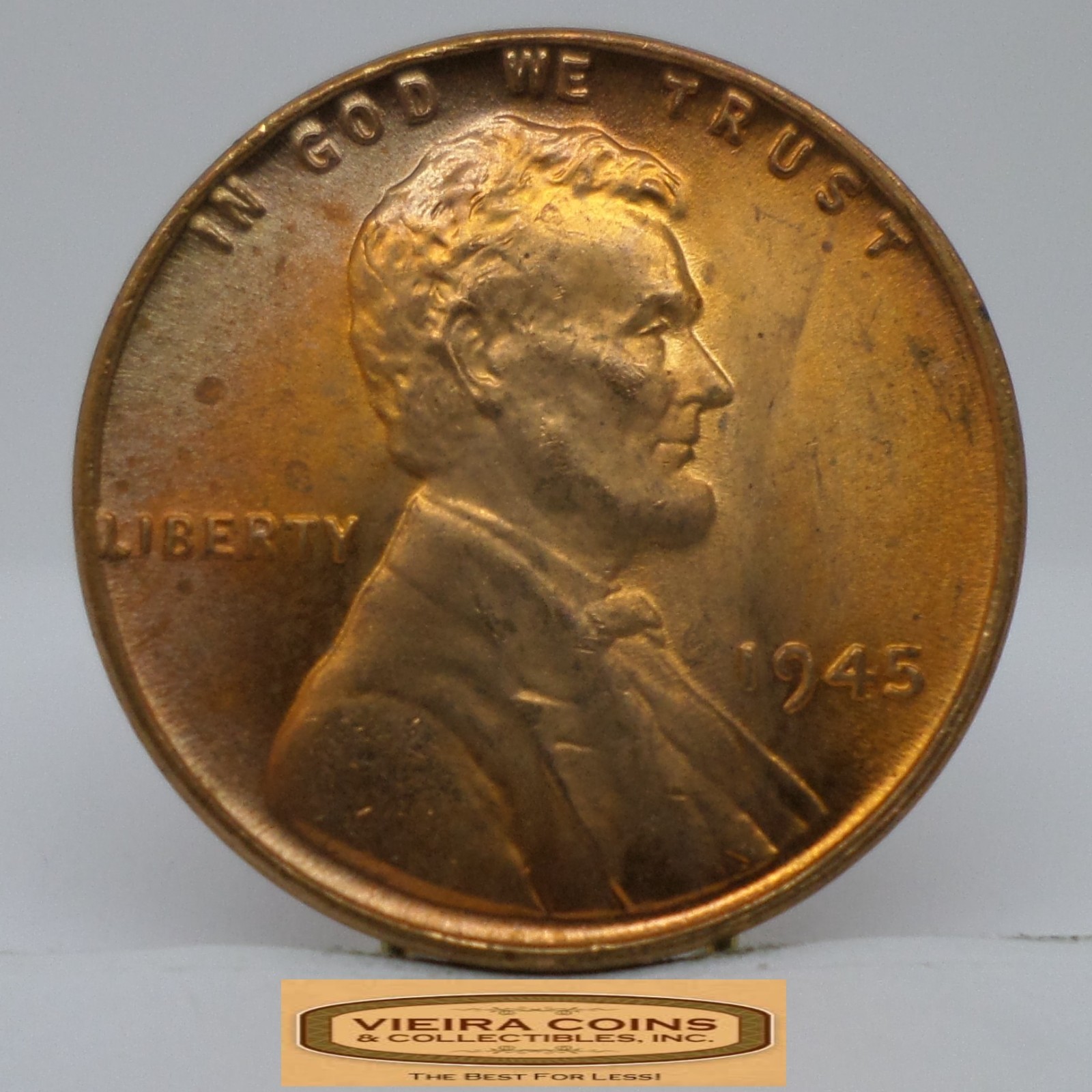 1945 Lincoln Wheat Cent, High Grade - #C51259NQ