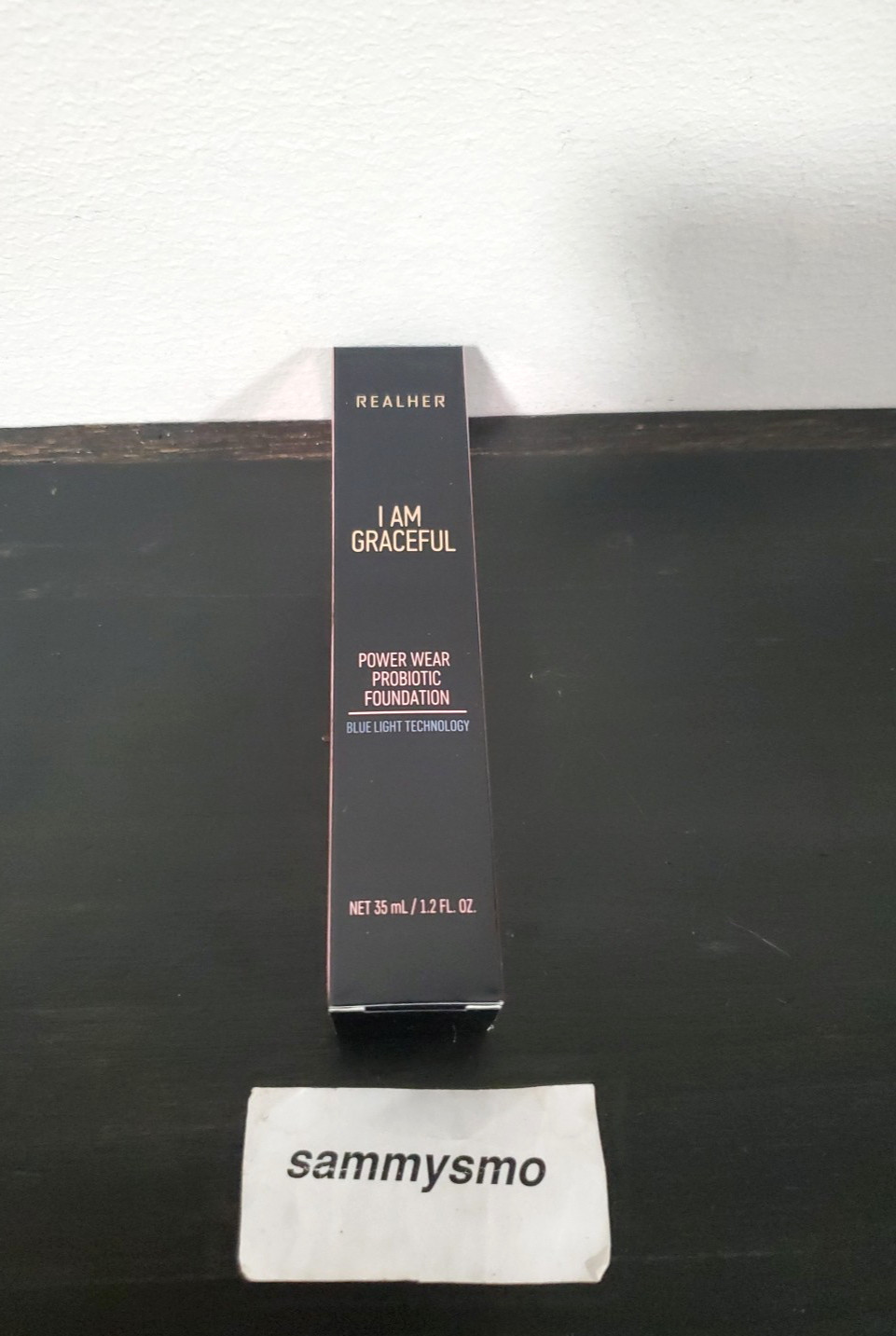 REALHER Power Wear Probiotic Foundation in I AM GRACEFUL 1.2 fl Oz NIB