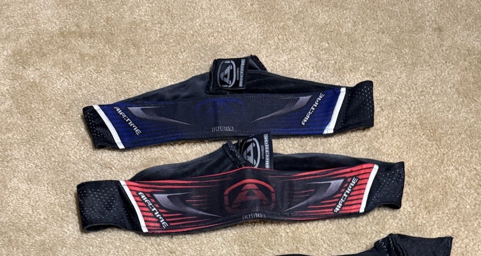 Blue/Red Angel Paintball Airtime Bandana Headband Dark Cobra Eclipse Adrenaline