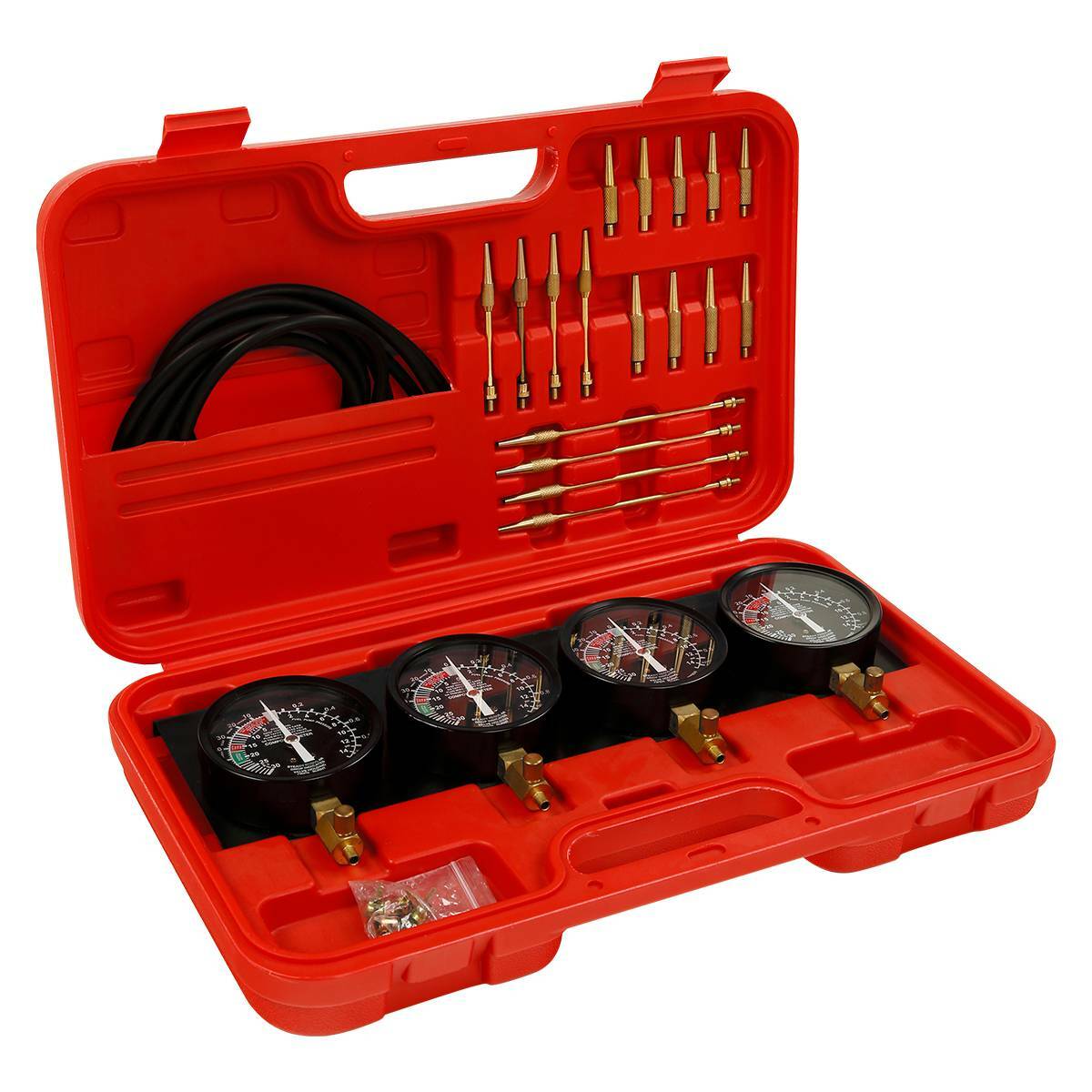 Motor Bike Vacuum Carburetor Synchronizer Tools Carb Sync Gauge 4 Cylinder