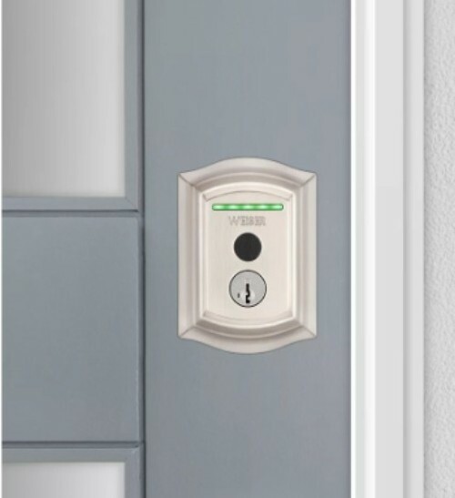 Weiser Halo Touch Traditional in Satin NickelModel # 9GED30000-001