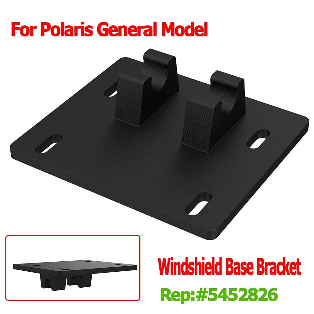 For Polaris General 1000 XP 4 1000 Tip Out Glass Windshield Base Bracket 5452826