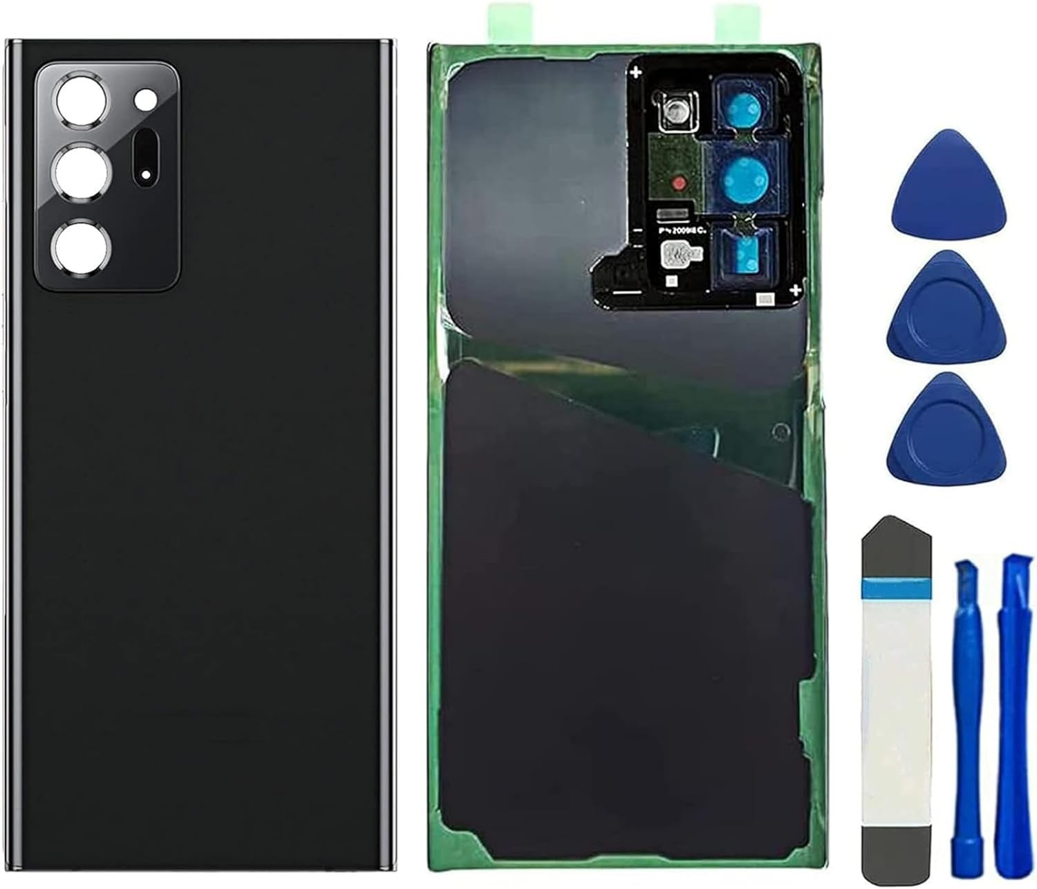 Samsung Galaxy Note 20 Ultra Back Glass Replacement - Mystic black with Tools