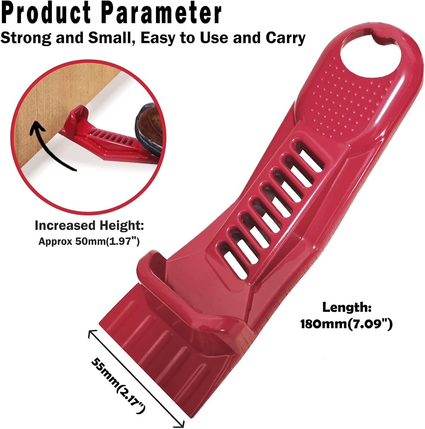 Lightweight Multifunctional Drywall Panel Lifter: Door Tool & Bottle Opener
