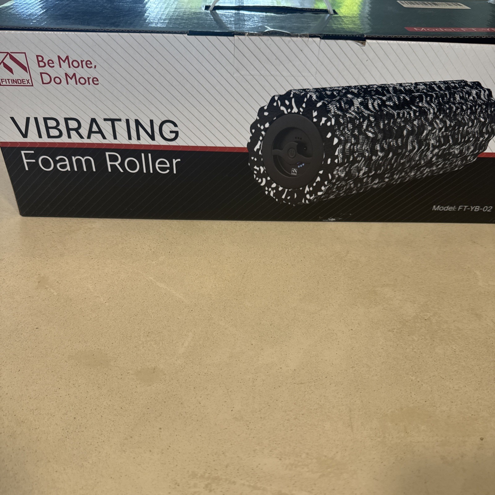 FITINDEX Vibrating Foam Roller for Muscle Deep Tissue, Back Pain Relief, Leg ...