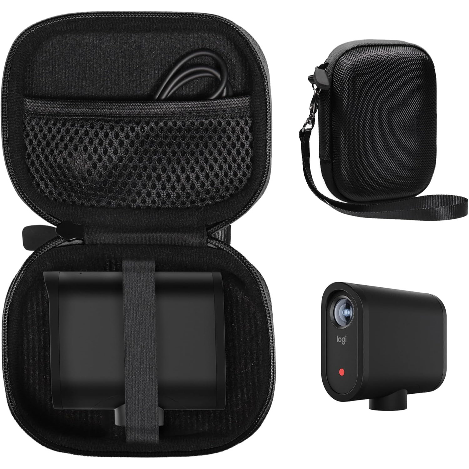 GETGEAR Hard Case for Logitech Mevo Start Live Streaming Camera – Shockproof, Wa