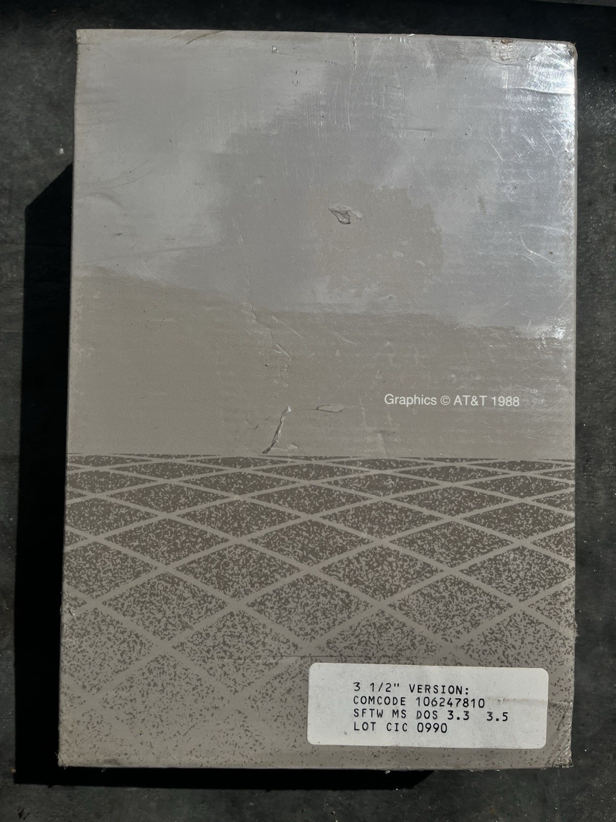 AT&T Ms Dos Ver. 3.3 NOS Boot Disk Unopened