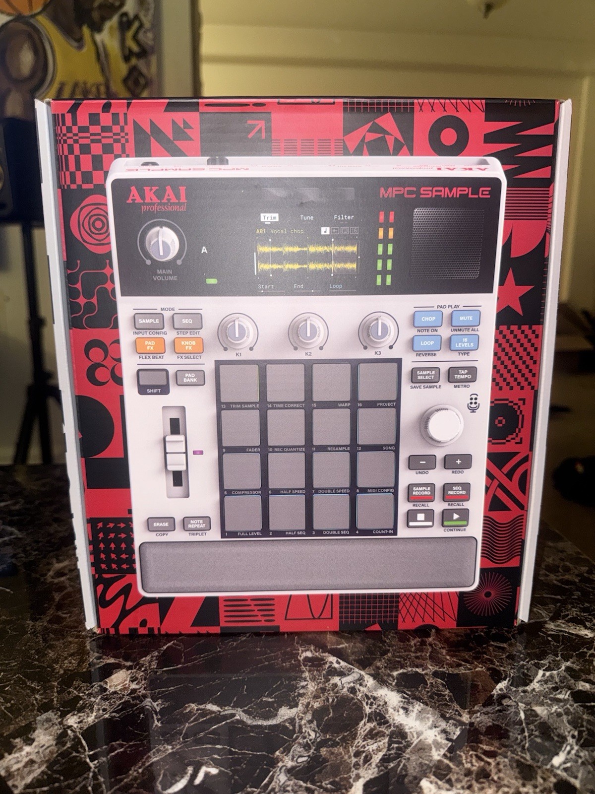 Akai MPC Sample Dead stock In Hand Brand New