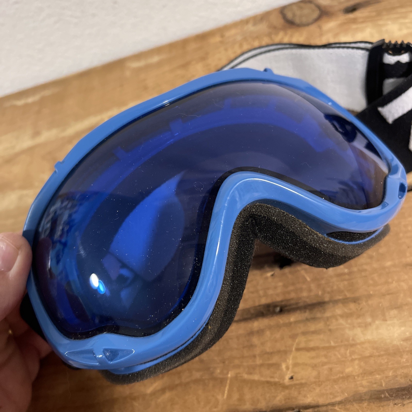 Zionor Blue Ski Goggles NWOT? Logo