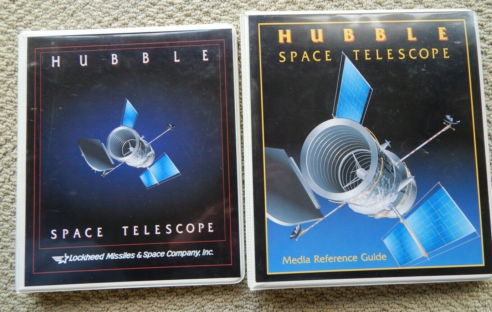 HUBBLE Space Telescope (Media Reference Guide) & Lockheed Missiles & Space Co.~