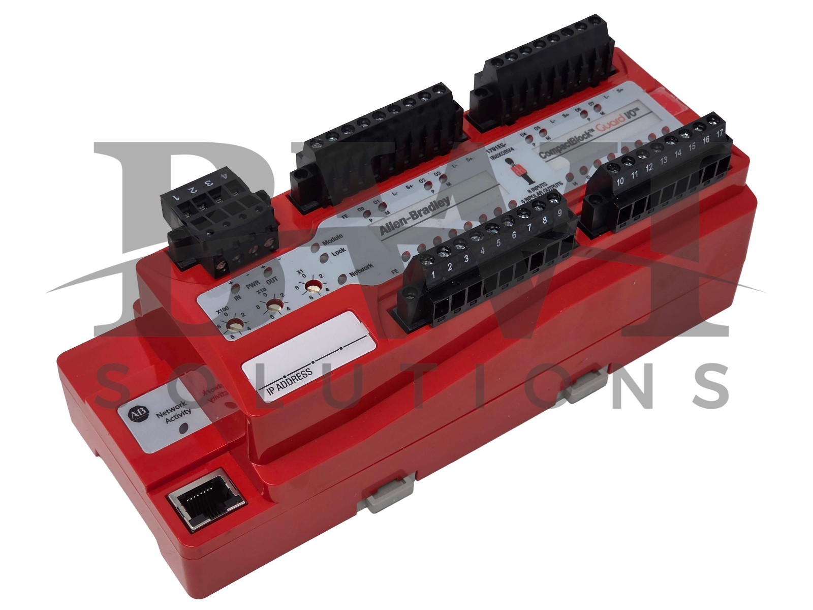 NEW Allen Bradley 1791ES-IB8XOBV4 /A CompactBlock 16-Point Digital I/O Module