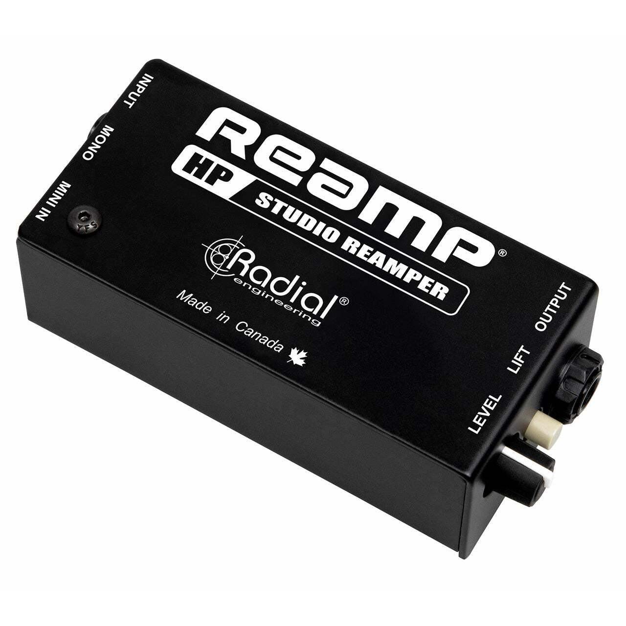 Radial Engineering Reamp HP Studio Reamper Bundle with Hosa TRS & TS Cables