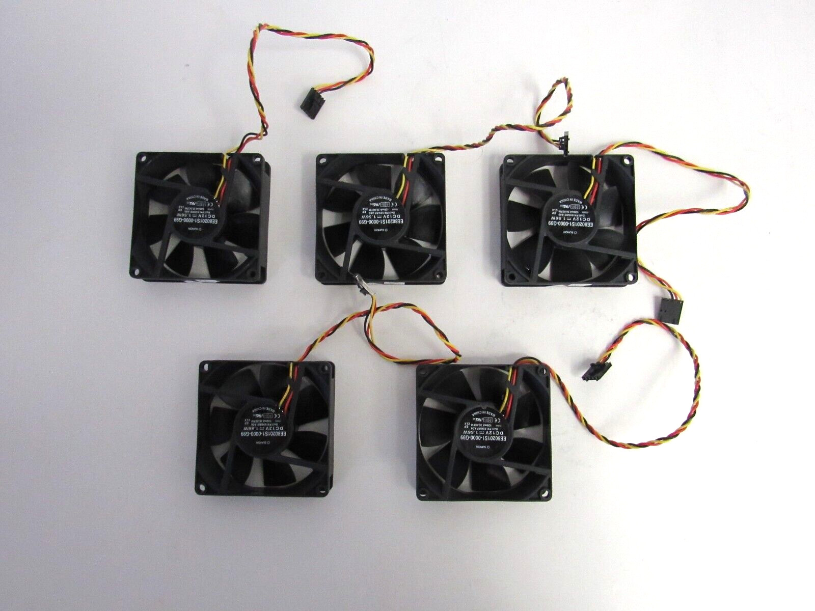 Dell (Lot of 5) 99GRF OptiPlex 790 990 SFF Rear Cade Fan     13-3