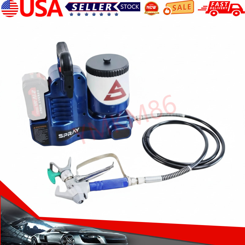 For Wall Paints Varnishes 18~21VBatteJQ For Makita Airless Sprayer Paint Sprayer