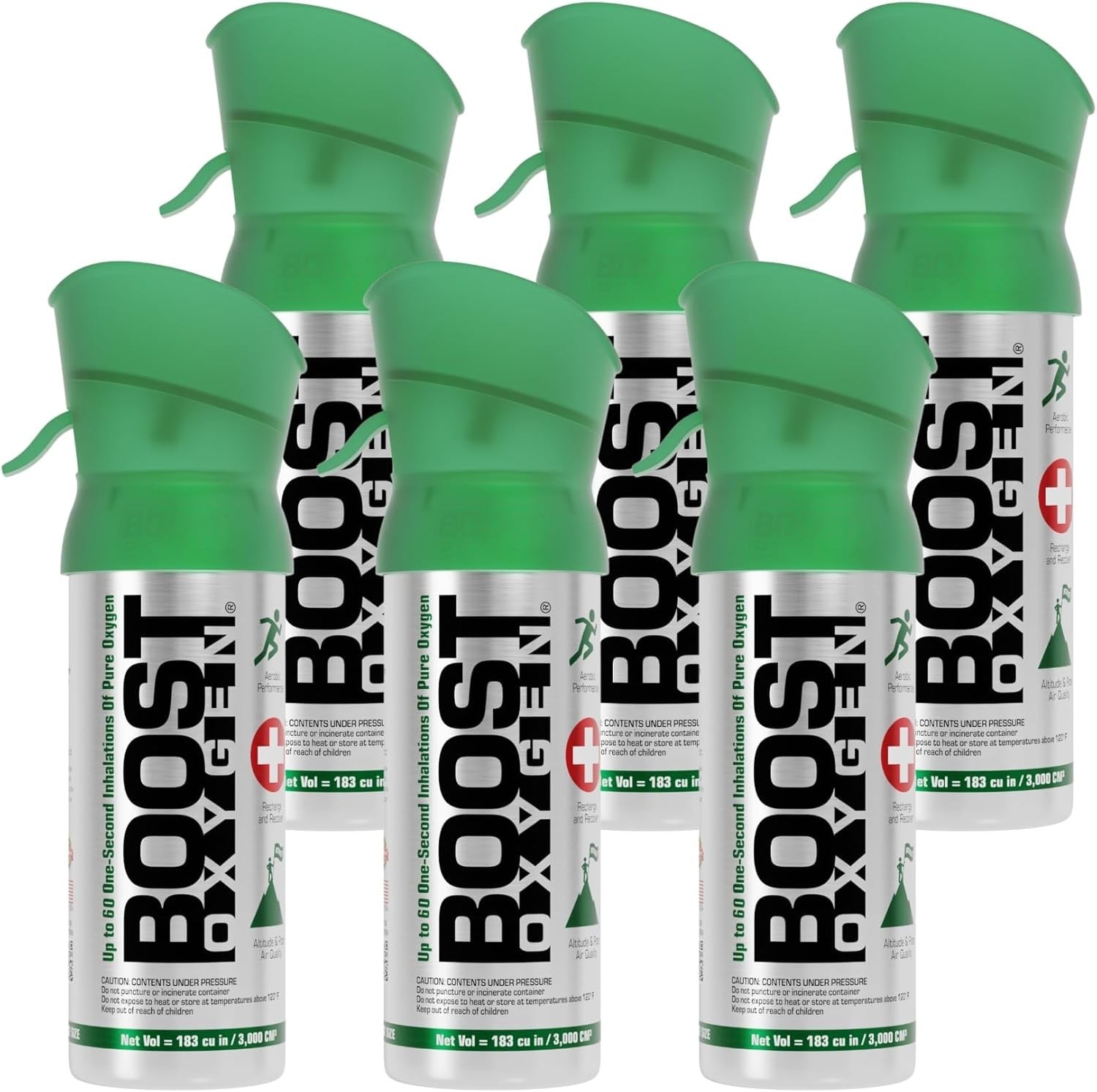 Pocket Size Natural 3L Canister | Respiratory Support for Aerobic Recovery, A...