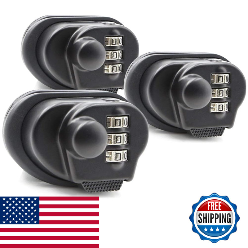 Mizzuco Trigger Lock 3 Digit Combination Gun Lock Gun Cable Lock Compatible