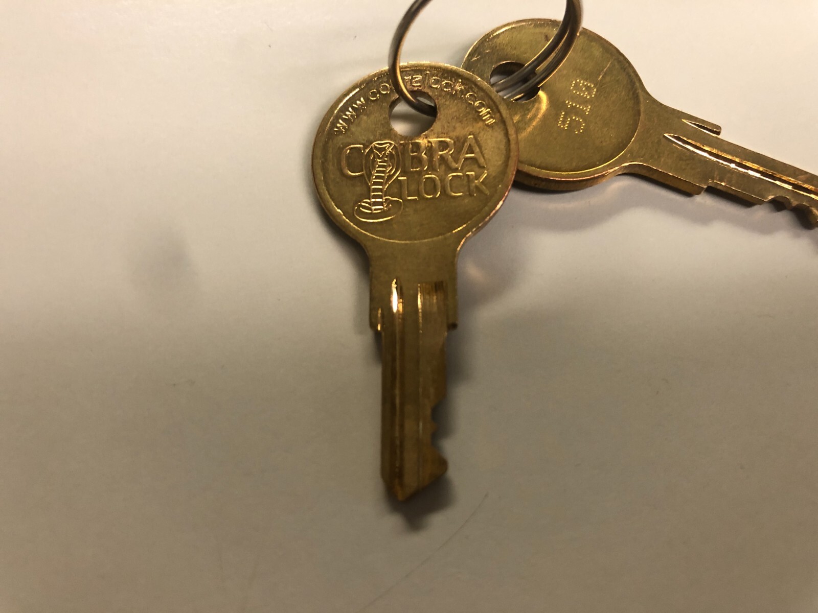 (2) Cobra Lock 510 Keys