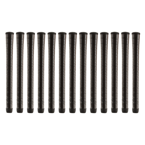 Set of 13 Winn Excel Wrap Ladies/Men's Soft Undersize Golf Grip, Black - 3715W