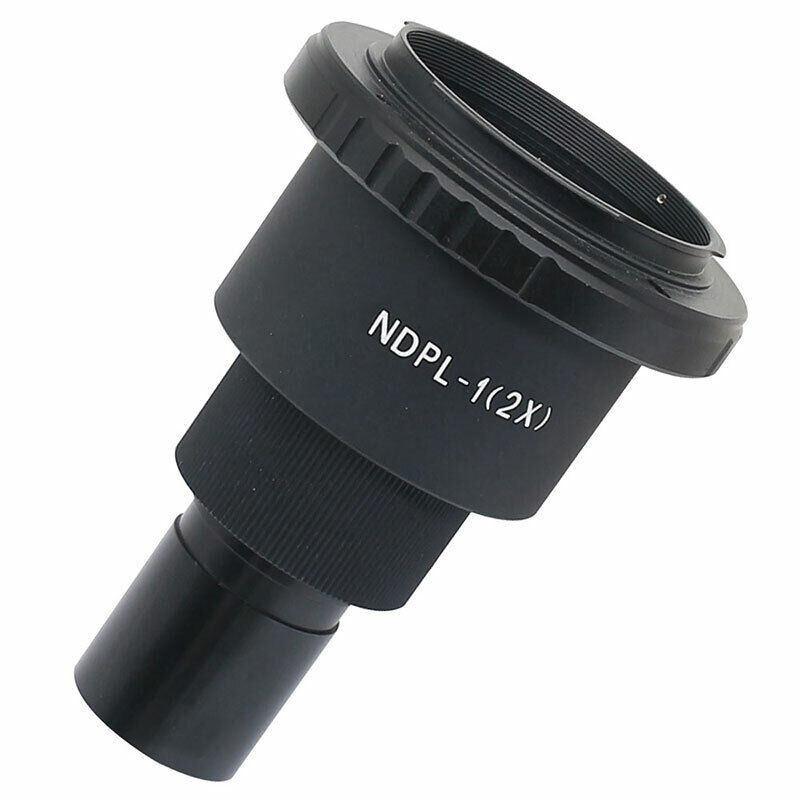 2X M42 T2 Microscope Lens Adapter for Nikon Canon EOS SLR Camera HD Full-frame