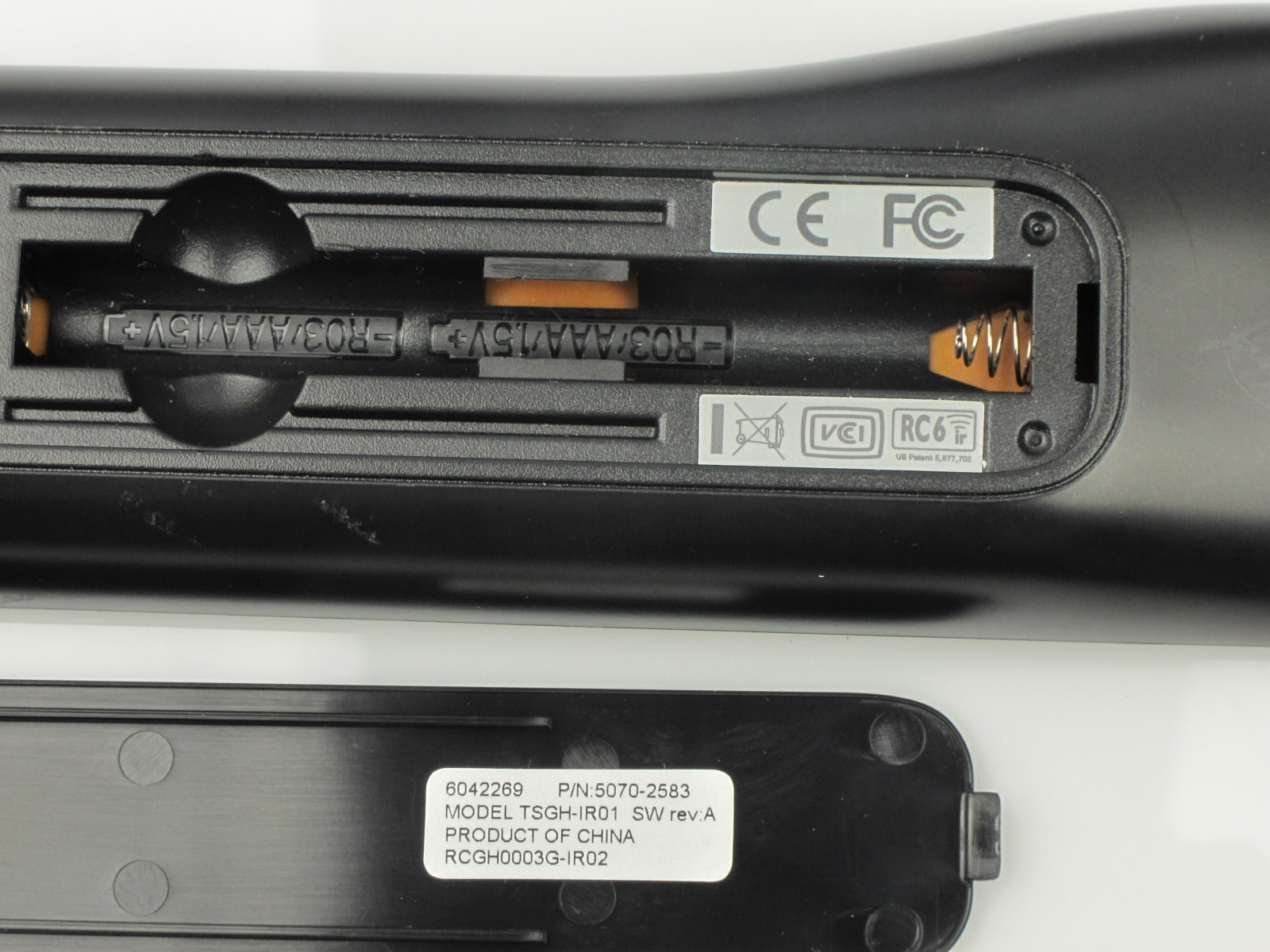 HP Remote Control Windows Media Center TSGH-IR01 Replacement Control Infrared