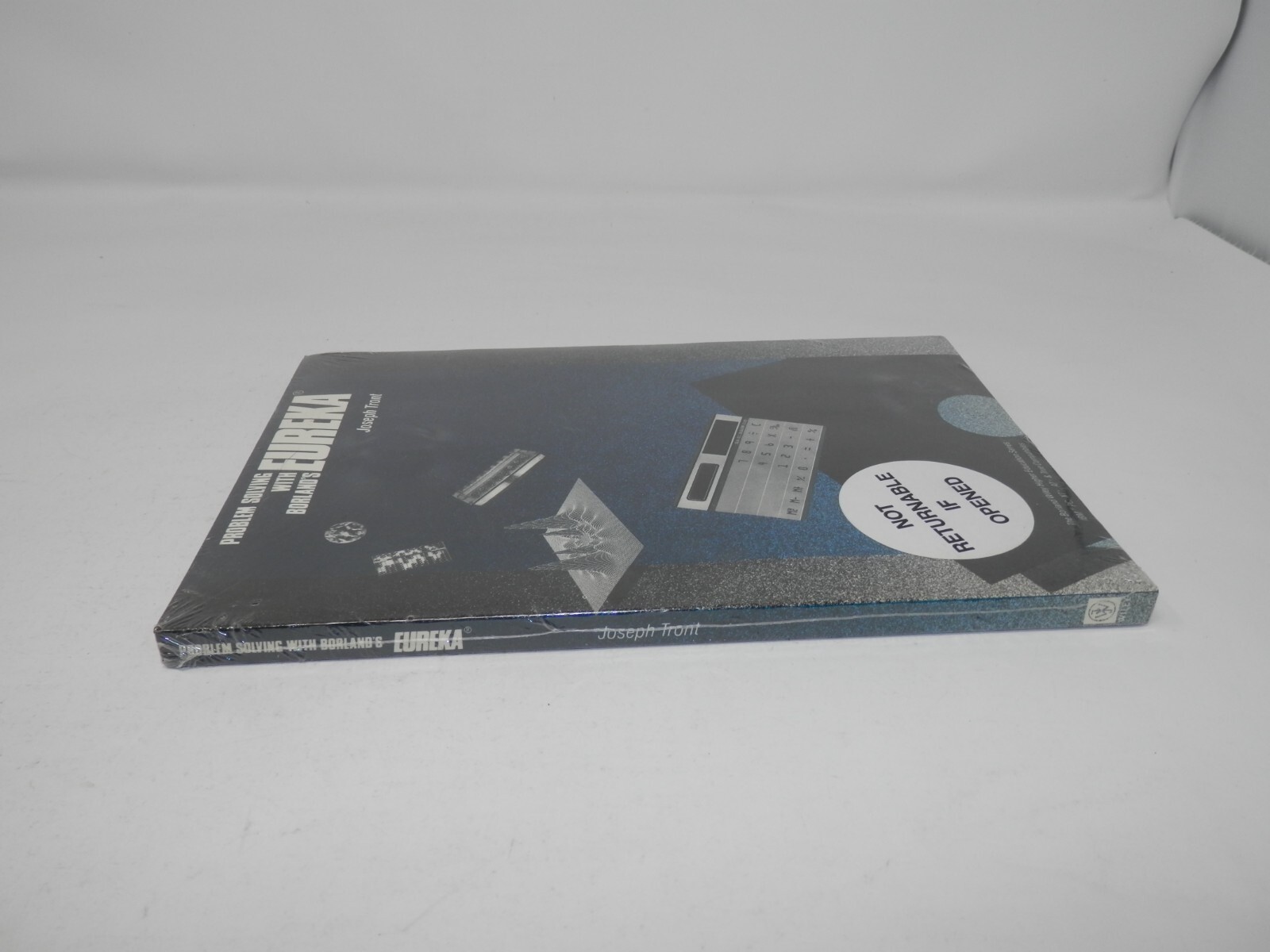 Borland EUREKA Vintage IBM Software • Disk & Manual Equation Solver 1986 SEALED