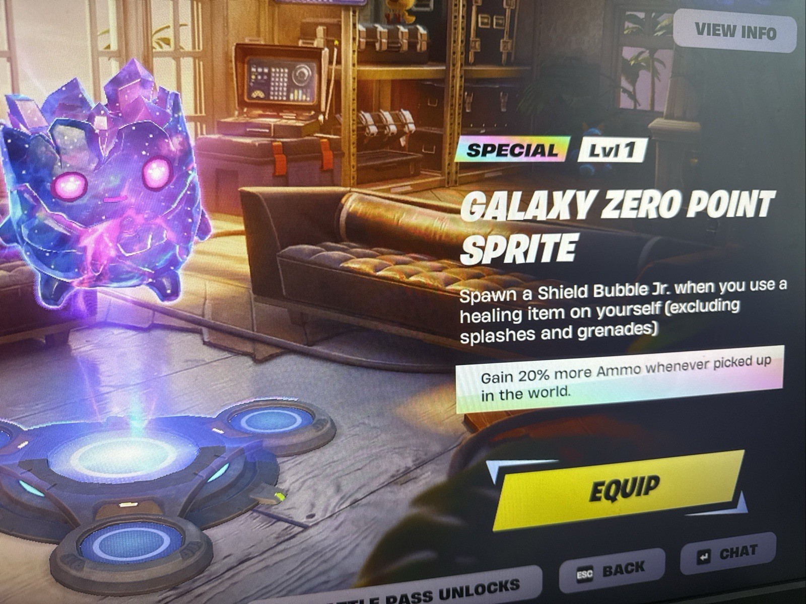 Entire Fortnite Battle Royale Galaxy Sprite Collection