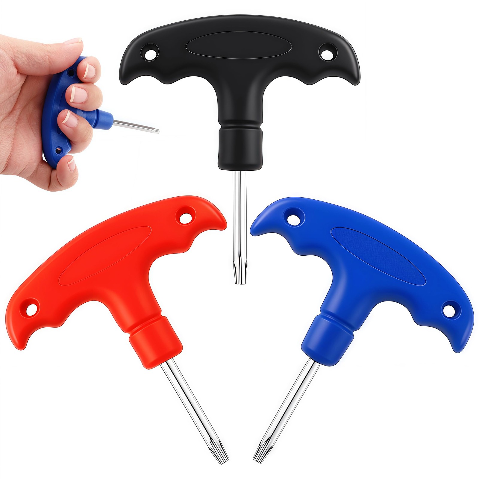 3 Pcs Golf Torque Wrench Tool Set, Stainless Steel Portable Golf Driver Club ...